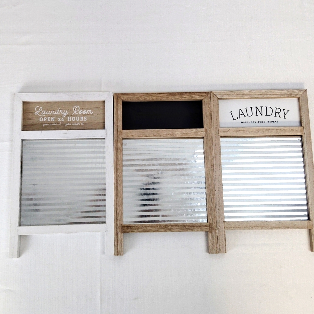 Target BP Laundry Decorative Washboard Set